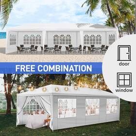 -party Canopy Tent 313097883822 10x30 Ft Patio Gazebo Outdoor With 8 Removable Sidewalls D