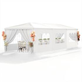 -party Canopy Tent 744110843644 10x30 Ft Heavy Duty Gazebo Durable Waterproof Pe Clo