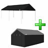 0063 Caravan Canopy Carport Portable Garage Shelter Enclosure Car 783551240063