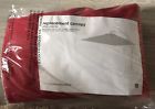 009-05-0099 Threshold New Square Offset Umbrella Replacement Canopy Red