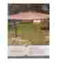 009050022t Threshold Quality Design Outdoor Umbrella Replacement Canopy 9x9 Fits 9 Square Offset Tan 846186072369