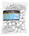 0091044391513 White Ball Bungee Tie Down Anchors Car Port