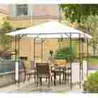 01-0867-a Outsunny Gazebo 10 X Pop Up Folding Patio Canopy Tent Wedding Shelter Shade 603161403576