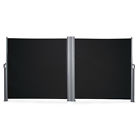 014-hg-aw200-bk The Everymart Double Sided Retractable Awning Privacy Patio Garden Divider