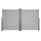 014-hg-aw200-gy The Everymart Heavy Duty Double Privacy Patio Screen Awning Wall
