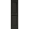 030140055002 Builders Edge Shutters Pair Raised Panel Vinyl Rectangle 0080192255105