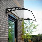03117 Ktaxon Front Door Awning Polycarbonate Canopy Patio Rain 556461303117