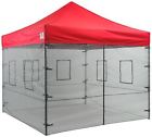 033100013-vc Impact Canopy Sidewalls Kit Food Vendor Mesh For Instant Pop
