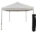040350002 Impact Canopy Pop Up Tent White Outdoor Patio Gazebo Instant