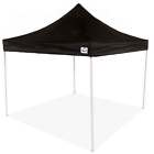 040350012 Impact Canopy Pop Up Tent Black Outdoor Patio Gazebo Instant