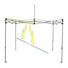 045956799509 Caravan Canopy Alumashade Replacement Truss Bar