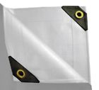 3x-coated 0608383032245 Ust Heavy Duty Canopy Tarp White All Weather