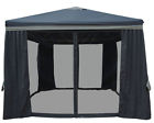 070018131 Impact Canopy Gazebo Outdoor Patio Backyard Tent Mosquito Netting Party