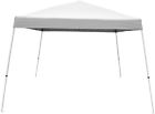 08490591 Caravan Canopy Cathedral Roof Slant White Steel Frame Outdoor Shade
