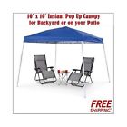 0885344354664 Guide Gear New Patio 10x 10 Pop Up Steel Sturdy Instant Commercial Folding Canopy 885344354664