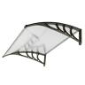 094918991765 Unbranded Canopy White Gray Bracket Window Awning Outdoor