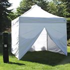 098556434370 E-z Up 10 X Pop Canopy White Sidewalls Wholesale On Sale