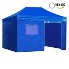 0fylotv6 Eurmax Blue Pop Up Canopy Instant Outdoor Party Tent Shade