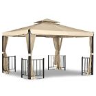 1010522 Garden Winds Corinth Gazebo Replacement Canopy Riplock 717964042754