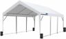 107551826339 Peaktop Outdoor Upgraded Heavy Duty Carport Portable Car