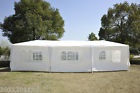 01-0019 10ftx30ft Wedding Removable Tent 8 Gazebo Canopy White Walls Party