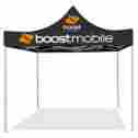 10m1010003 Lookourway Boost Mobile 10ft X Pop Up Tent With Black Canopy Top 712641434211