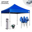 10rbtent Eurmax Blue Ez Pop Up Canopy Shelter Vendor 600022008598