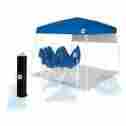 Fps-295118 10x10 E-z Up Dome Royal Blue Top W White Frame 098556935402