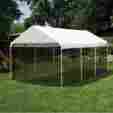 10x20 10x20-02482 Canopy Tent Outdoor Gazebo Garden Yard Screen Kit Sun Shelter Waterproof 768674402482