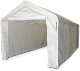 10x20 Canopy Garage Side Wall Kit Car Shelter Big Tent Parking Carport Portable