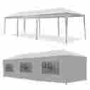 10x30 Pt-1030-8-white Fdw New Kit High Quality Party Tent Canopy Shelter Heat Outdoor White 713195079828