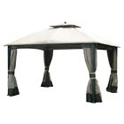 110109103 Sunjoy Replacement Mosquito Netting For Windsor Dome Gazebo 841057132371