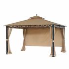 110109173 Sunjoy Replacement Canopy Cover For Gazebo Beige 841057132852