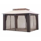 110109211 Sunjoy Replacement Mosquito Netting For Antigua Wicker Gazebo 841057133231