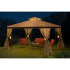 L-gz288pst-4h 110109416 Sunjoy Replacement Canopy Cover For Parlay Gazebo