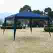 12195 Idh Outdoor Portable Gazebo Canopy Party Tent Wedding Shelter Carry Bag Pop Up Blue 733972512195
