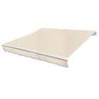 141013 Vidaxl Awning Top Canvas Cream Deck Sunshade Patio 8718475873167