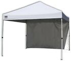 157398ds Quik Shade Commercial Instant Canopy With Wall Panel White