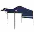 157417 Quik Shade Instant Canopy 10 Ft X Blue Graphite W Dual Half Awnings New 085955076706