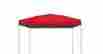 157465 Shade Tech Outdoor Tailgate Canopy Patio Red Pop Up Tent 10 Sq Ft Instant Picnic New 085955077116