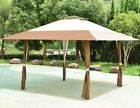 15777 Outdoor Gazebo Canopy Patio Double Roof Vented Foldable 826648315777