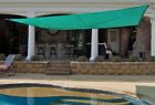 Pc2001216g 16-feet Canopy Green Portable Sun Sail Shade King