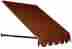 Er1030-6ter 16-inch Awntech 6-feet Dallas Retro Window Entry Awning Height By 30-inch 731478570343