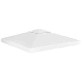 312074 2-tier Gazebo Top Cover 310 G M 9.8footx9.8foot White
