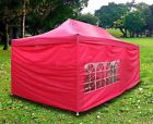 20 Ez Tent Pink Canopy 20x10 Sun X10 Pop Up Gazebo Cover Shade