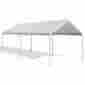 20-fee 14344 Caravan Canopy 10 X Domain Carport Portable Garage Shelter Tent T White