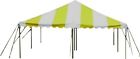 20 X Yellow And White Pole Tent Top Only 750022458456