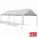 20456 Branded Caravan Canopy 10 X 20 Domain Carport White Portable Tent Heavy Duty Shelter 702377520456
