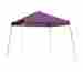 6775998 22702 Shelterlogic Slant Pop-up Canopy 10 Ft X Purple Cover W Black Bag Tent 677599227028
