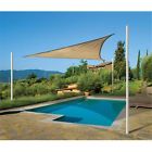 25721 230 Sail Gsm Sand 16 Shade 4 Shelterlogic 9 Triangle Ft.